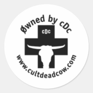 cDC-Sticker Ronde Sticker