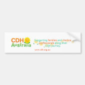 CDH Australia Bumpersticker (Voorkant)