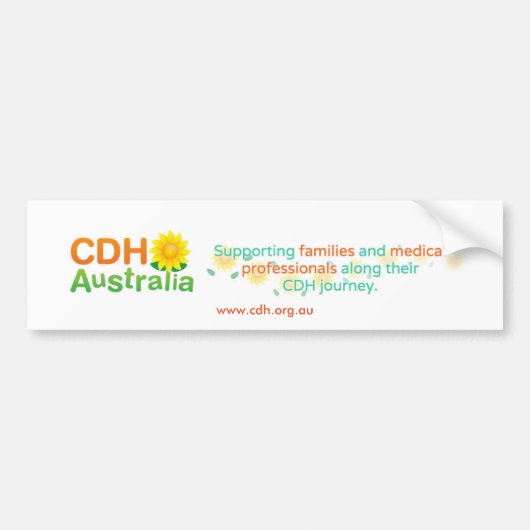 CDH Australia Bumpersticker (Voorkant)