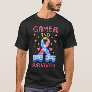 Cdh Awareness Macht Gamer and Survivor T-shirt