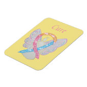 CDH Awareness Ribbon Angel Custom Art Magnets Magneet (Linkerzijde)