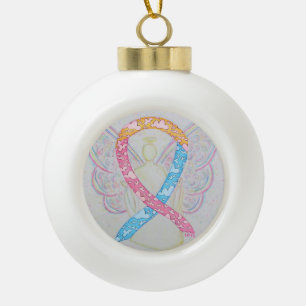 CDH Awareness Ribbon Angel Ornamenten