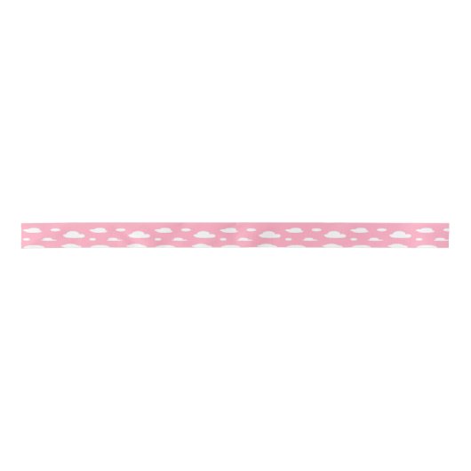 CDH Awareness Ribbon Pink Clouds Lint (Voorkant)