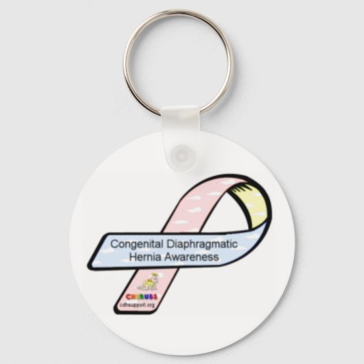 CDH Awareness Ribbon Sleutelhanger (Voorkant)