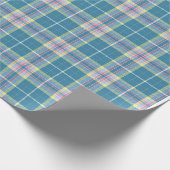 CDH Awareness Tartan Wrapping Paper Cadeaupapier (Hoek)