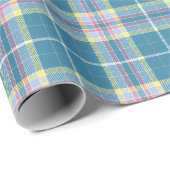 CDH Awareness Tartan Wrapping Paper Cadeaupapier (Rol Hoek)