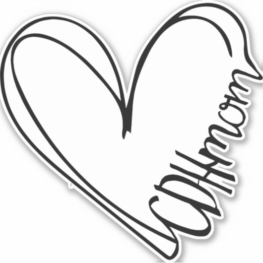 CDH Moeder Sticker (Voorkant)