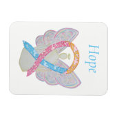 CDH Sensibilisation Ruban Angel Magnets d'art pers (Horizontal)