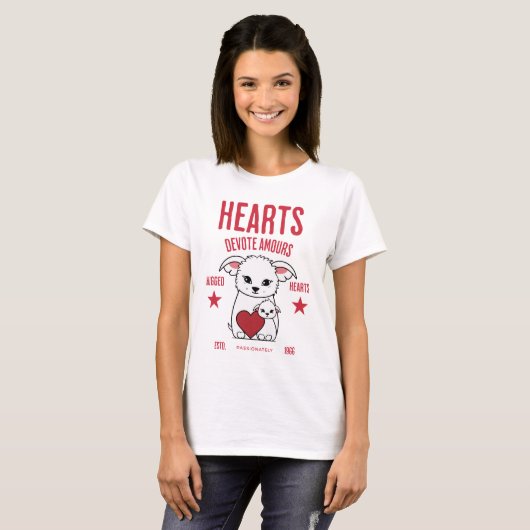 CDheartSdevote T-shirt (Voorkant volledig)