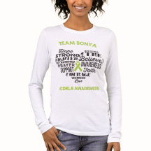 CDKL5 Awareness Shirt, Sonya Story, CDKL5