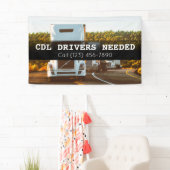 CDL Drivers hebben zakelijke banner nodig (Insitu)