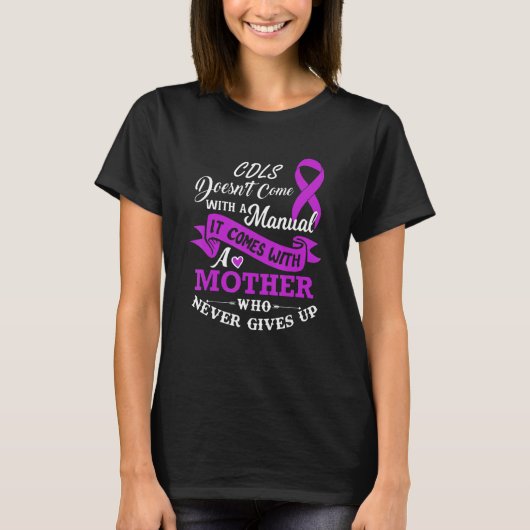 CDLS Awareness wordt geleverd met een moeder die n T-shirt (Voorkant)
