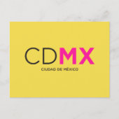 CDMX-briefkaart Briefkaart (Voorkant)