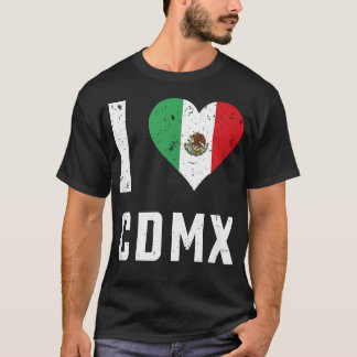 Cdmx Mexico Stad Nationale Liefde T-shirt