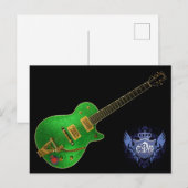 CDO GREEN GUITAR TILT BRIEFKAART (Voorkant / Achterkant)