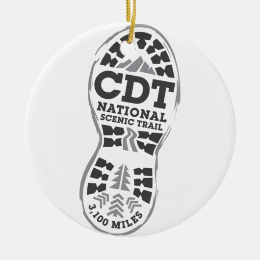 CDT KERAMISCH ORNAMENT (Voorkant)