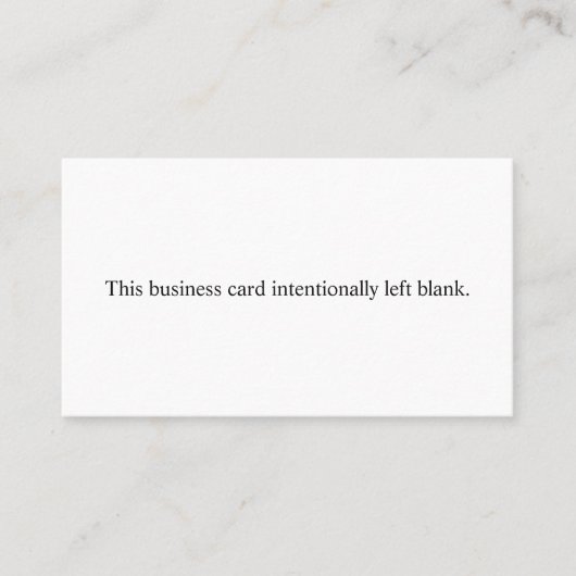 Ce blanc intentionnellement laissé de carte de (Devant)