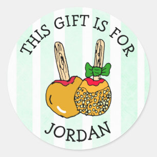 Ce cadeau est pour (Ajouter un nom) étiquette cad