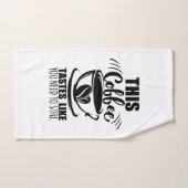 Ce café a le goût que vous devez la fermer (Serviette à main)