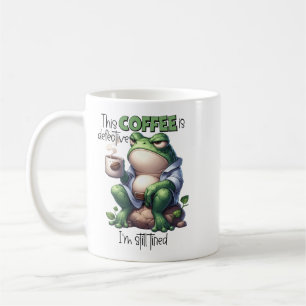 "Ce café est défectueux" Grenouille Grumpy Mug