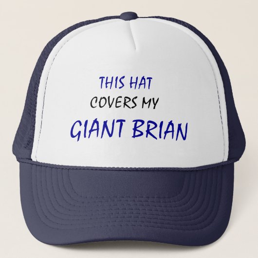 Ce casquette couvre mon casquette GÉANT de (Devant)