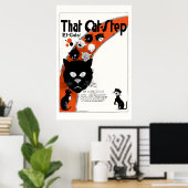 Ce Cat Stop - El Gato Grand Poster (Bureau à domicile)