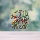 Ce Cheval Cowgirl n'est pas Texas (Neutre)