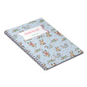 Ce chien Carnet lié à la vie avec le nom (Côté Droit)