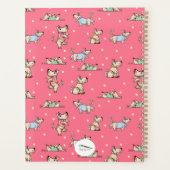 Ce chien Life Red Planner avec nom (Dos)