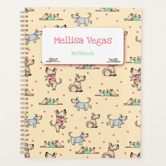 Ce chien Vie Jaune Planneur avec nom (Devant)