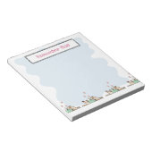 Ce Chien Vie Jongle Boules Bloc-notes bleu (Incliné)