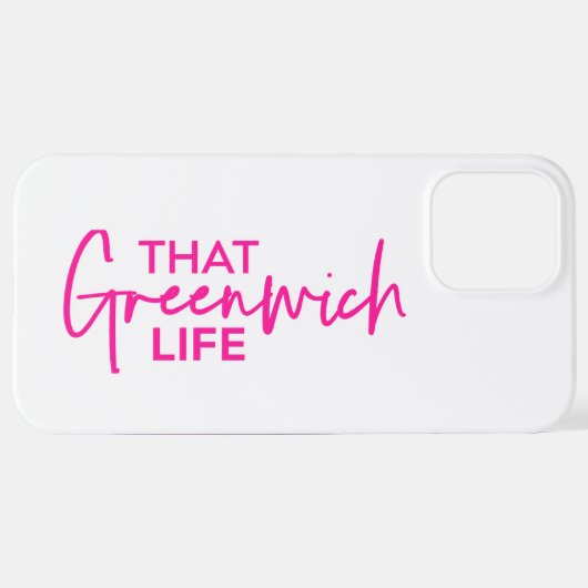 Ce Coque Greenwich Life iPhone 12 Pro Max (Retour horizontal)
