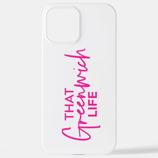 Ce Coque Greenwich Life iPhone 12 Pro Max (Verso)