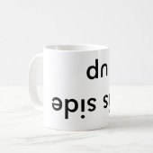 Ce côté vers le haut de tasse (Devant gauche)