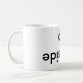 Ce côté vers le haut de tasse (Gauche)