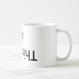 Ce côté vers le haut de tasse