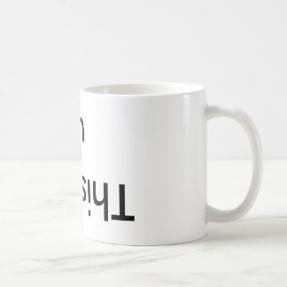 Ce côté vers le haut de tasse