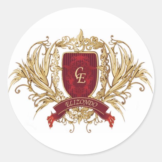 CE CREST STICKER (Voorkant)