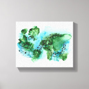 Ce dont le monde a besoin maintenant, toile encadr