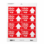 Ce Étiquette d'expédition parallèle (Feuille entière)