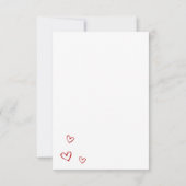 Ce jour - Carte d'amour romantique (Dos)