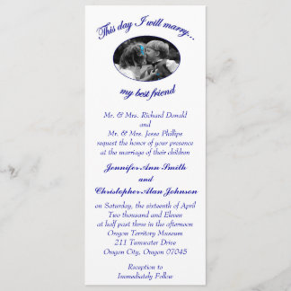 Ce jour-là, j'épouserai ma meilleure carte d'ami-p