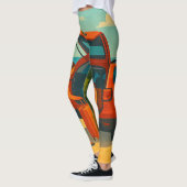 Ce legging montre votre style et votre bonheur (Gauche)