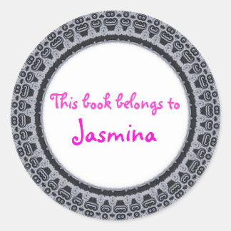 CE LIVRE APPARTIENT À... des autocollants