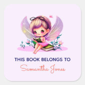 Ce livre appartient à - Fairy Book Étiquette (Devant)