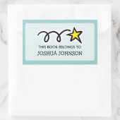 Ce livre appartient à l'autocollant étiquette | Ét (Sac)