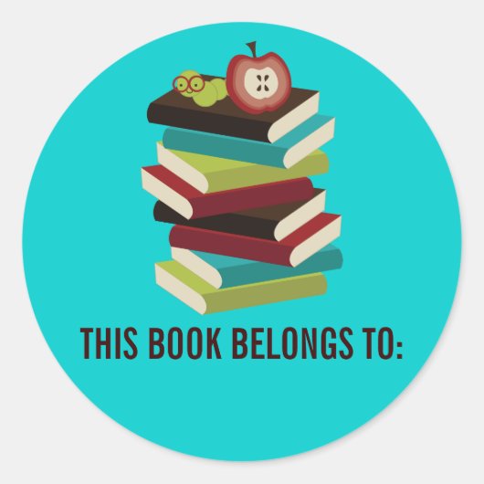 CE LIVRE APPARTIENT AUX Stickers (Devant)