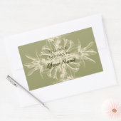 Ce Livre Appartient Aux Stickers Fleurs (Enveloppe)