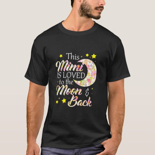 Ce Mimi Est Aimé À La Lune Et Le T-Shirt Dos (Devant)