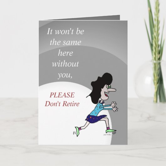 Ce ne sera pas la même carte de retraite (Devant)